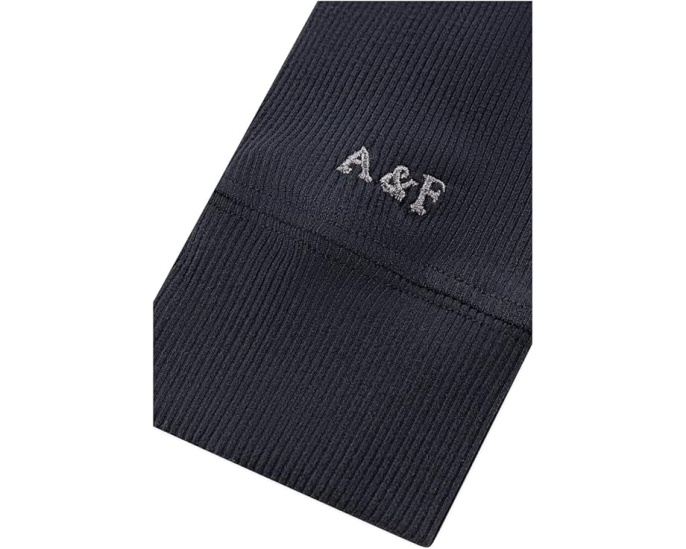 Топ Cozy Twist Front Knit с перекрученным передом от abercrombie kids
