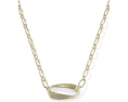 Кулон Kendra Scott Kira Short Pendant Necklace с подвеской овальной формы