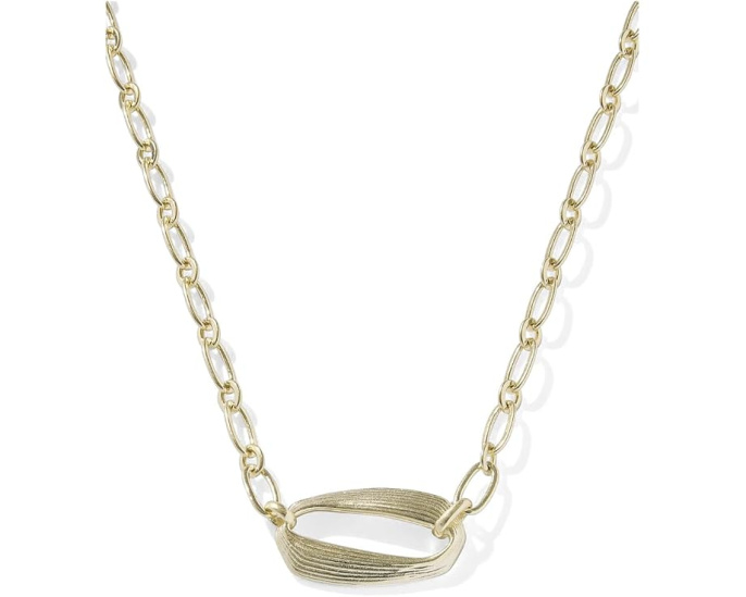 Кулон Kendra Scott Kira Short Pendant Necklace с подвеской овальной формы