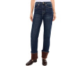 High-Rise Kennedy Straight with Velvet Cuff