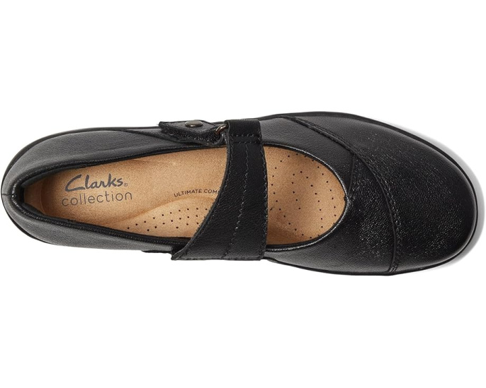 Туфли Clarks Cora Gema на небольшой платформе с регулируемым ремешком