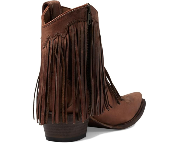Сапоги Corral Boots L6072 с бахромой и молнией в стиле вестерн