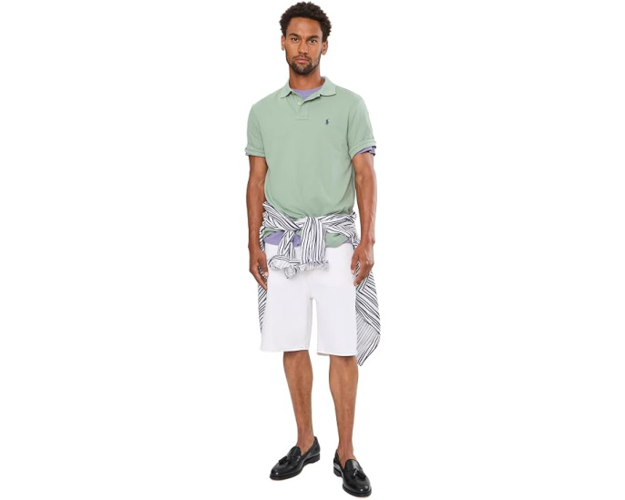 Классическая поло Polo Ralph Lauren The Iconic Mesh с вышитым пони