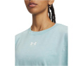 Under Armour футболка Rival Boxy Tee Wash с принтом