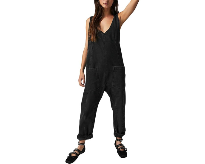 Free People High Roller комбинезон с низким вырезом