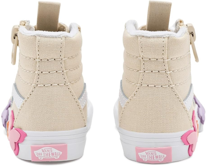 Детские кроссовки Vans Kids SK8-Hi Reissue Zip Butterfly с молнией