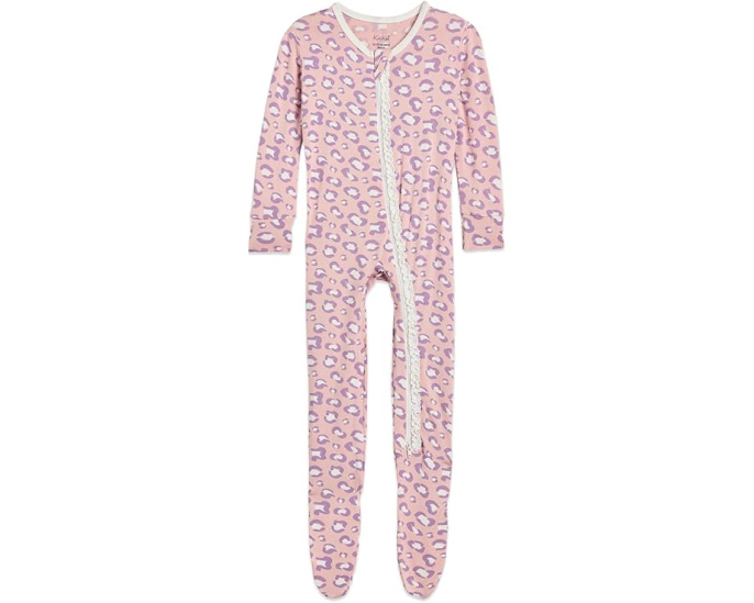 Комбинезон Kickee Pants Print Footie с двухсторонней молнией для младенцев