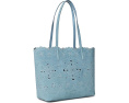 Большая сумка-тоут Do It All Spade Flower Perforated Denim от Kate Spade New York