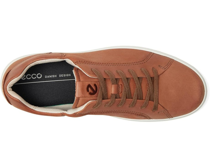Кроссовки ECCO Classic Tie из мягкой кожи с технологией комфорта FLUIDFORM