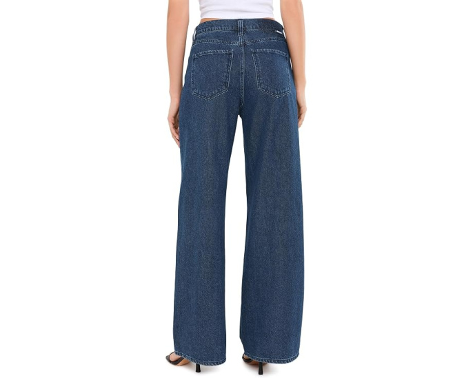 DAZE Wanderer Mid-Rise Palazzo джинсы с широкими брюками Glimmer