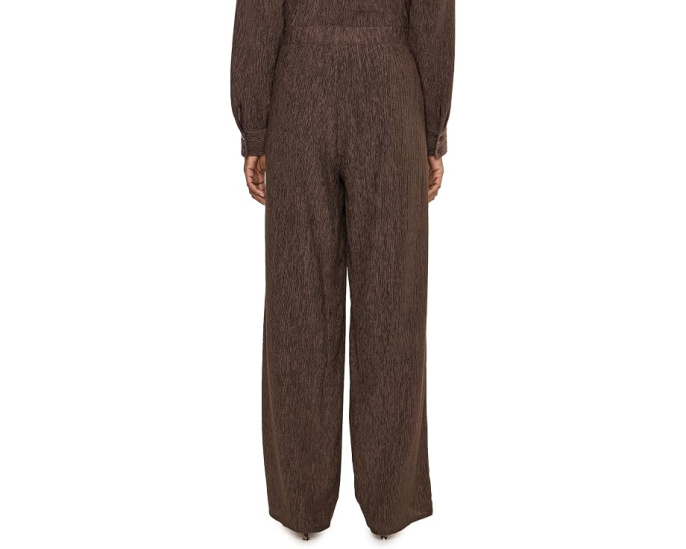 Плиссированные прямые брюки Eileen Fisher Woven Plisse