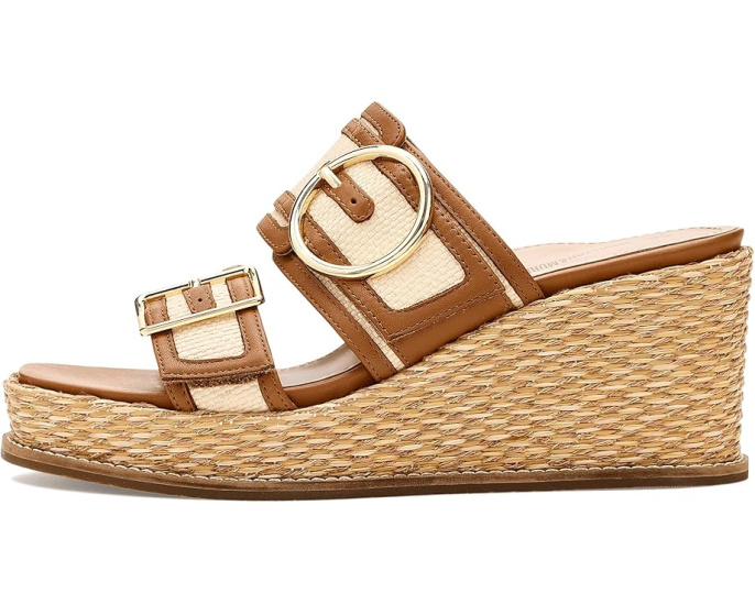Клиновидные сандалии Johnston & Murphy Mallory Double Buckle Wedge