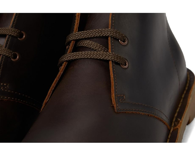 Ботинки Clarks Bushacre 3 чукка на шнуровке с резиновой подошвой