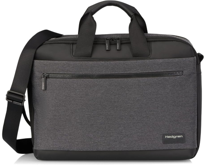 Рюкзак-портфель Hedgren Display Briefcase с отстегивающимися лямками и USB-портом