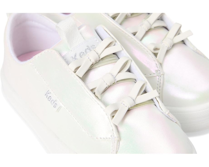 Слипоны Keds Kids Kara с бантиком на PU-верхе
