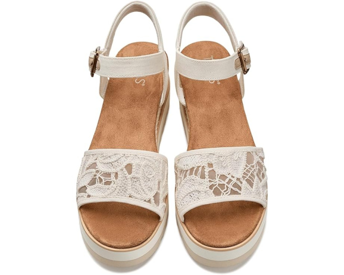 Босоножки TOMS Diana на платформе с ремешком на щиколотке