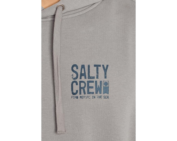 Толстовка Salty Crew Tried And True Fleece с капюшоном и карманом-кенгуру