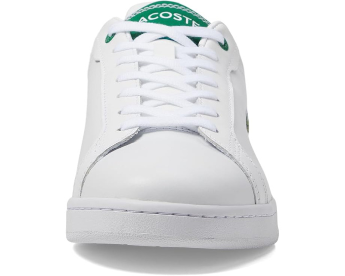Кроссовки Lacoste Carnaby Pro с цветными вставками и фирменным крокодилом