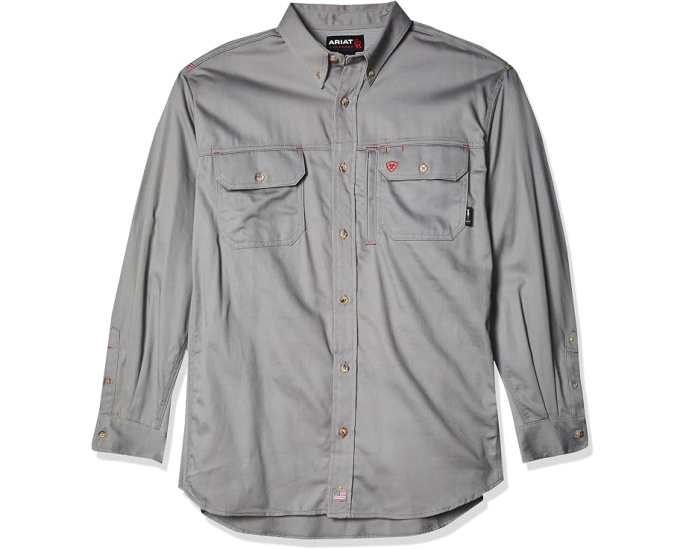 FR Solid Vent Work Shirt
