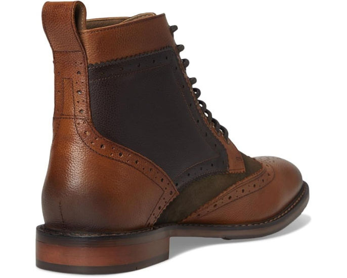 Ботинки Stacy Adams Finnegan Wing Tip с перфорацией и стелькой Memory Foam