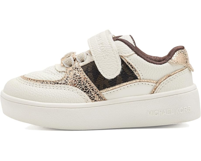 Кроссовки Jem Clarke для малышей с белым цветом MICHAEL Michael Kors