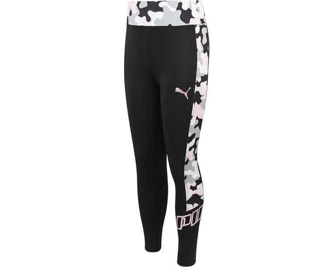 Детские леггинсы Puma Core Logo с блестящим логотипом
