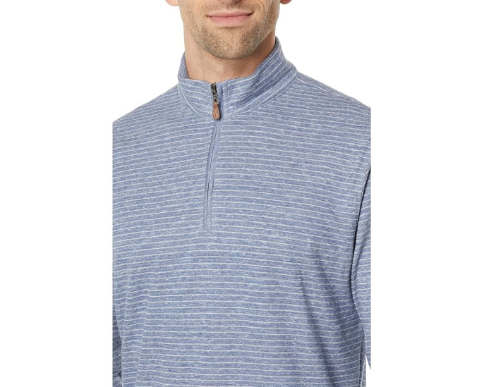 johnnie-O толстовка Skiles Performance 1/4 Zip с воротником