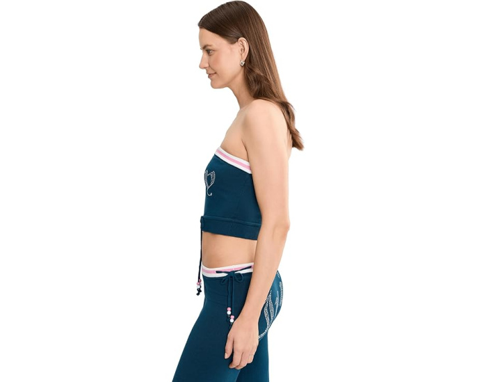 Топ-свитер без бретелек Juicy Couture Regal Blue