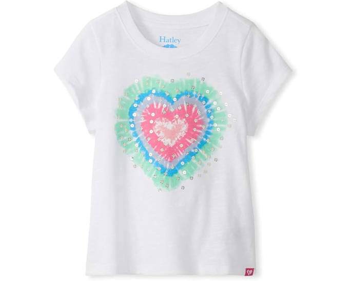 Футболка Hatley Heart Burst с принтом из сердечек