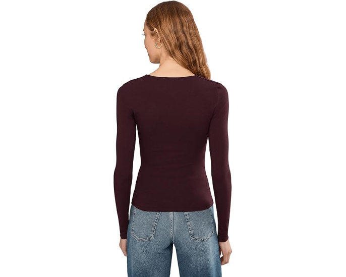 Топ Madewell Slinky с V-образным вырезом