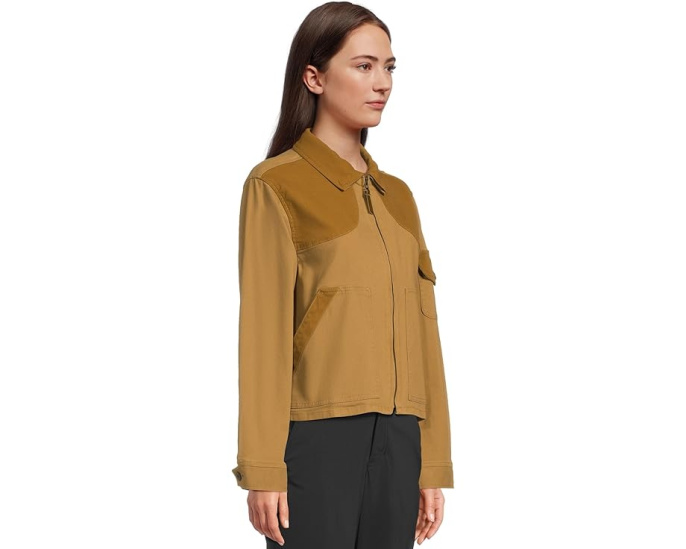 Куртка L.L.Bean Signature Northwoods Canvas из хлопка коричневая