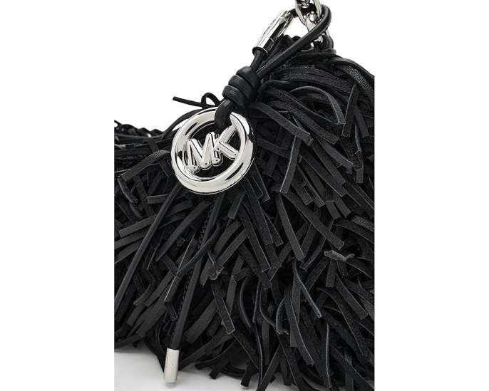 Сумочка на цепочке Nolita Medium Chain Pouchette из кожи MICHAEL Michael Kors