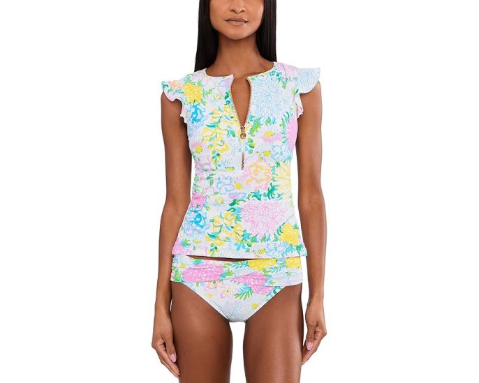 Танкини Jossette от Lilly Pulitzer с цветочным принтом