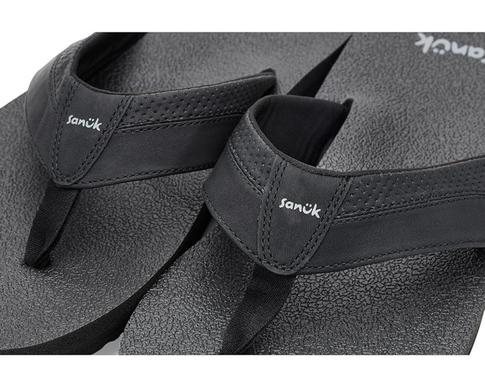 Сандалии Sanuk Beer Cozy Iv с перфорированным верхом и стелькой Yoga Mat