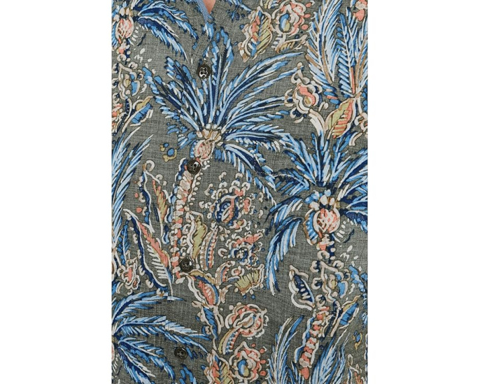 Рубашка Tommy Bahama Nova Wave Feira Fronds цвета пальмового мха