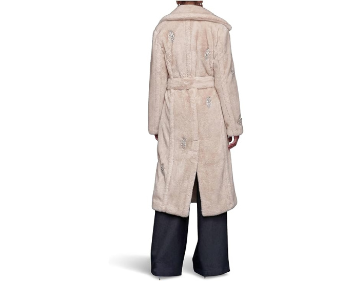 Длинное пальто-халат Maxi Belted Robe Coat от Avec Les Filles с поясом