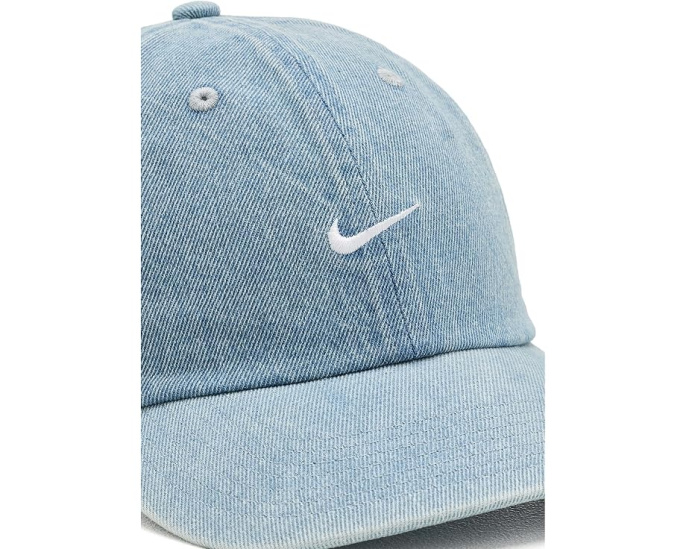Кепка Nike Club Unstructured Denim Cap неструктурированная джинсовая