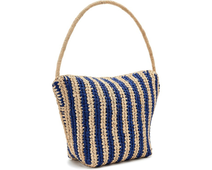 Сумка через плечо Handwoven Shoulder Bag от Madewell с полосками
