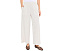 Eileen Fisher Органические хлопковые брюки Pucker Check Ankle Wide Pant Белые