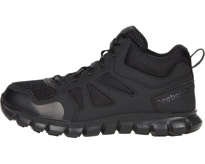 Reebok Work ботинки тактические Sublite Cushion Tactical Mid EH Soft Toe черные