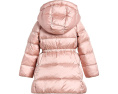 Утепленная куртка с капюшоном Metallic Down Hooded Long Jacket Polo Ralph Lauren