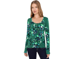 The Janie Favorite Fitted Button-Down Tee