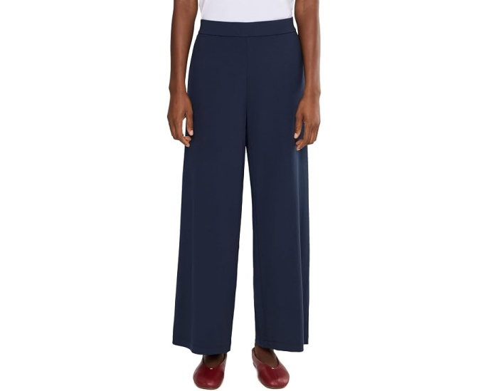 Extra Fine Ponte Wide Ankle Pants