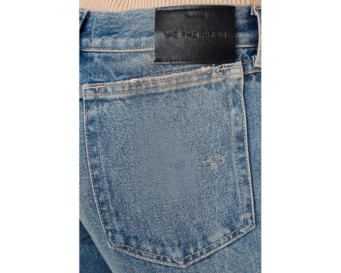 Джинсы Free People Up All Hours Slim с расклешенным низом