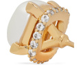 Серьги-гвоздики Kate Spade New York Little Luxuries с искусственным жемчугом и цирконием