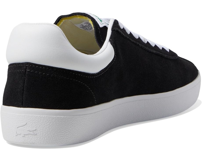 Кроссовки Lacoste Baseshot из замши с круглым носком