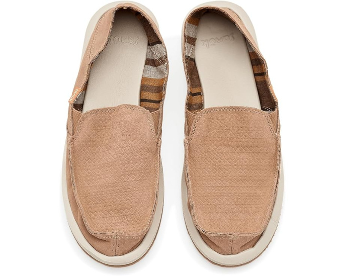 Кроссовки Sanuk Donna Novelty Leather с тиснением