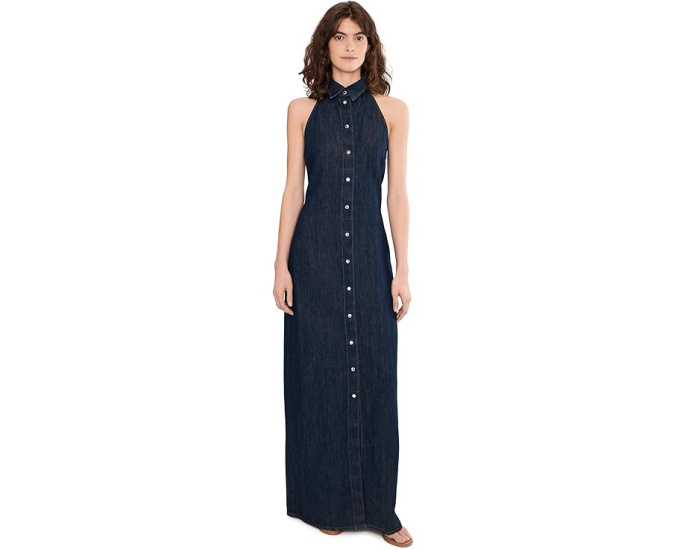Платье-рубашка Halter Long Shirt 7 For All Mankind цвета Blossom