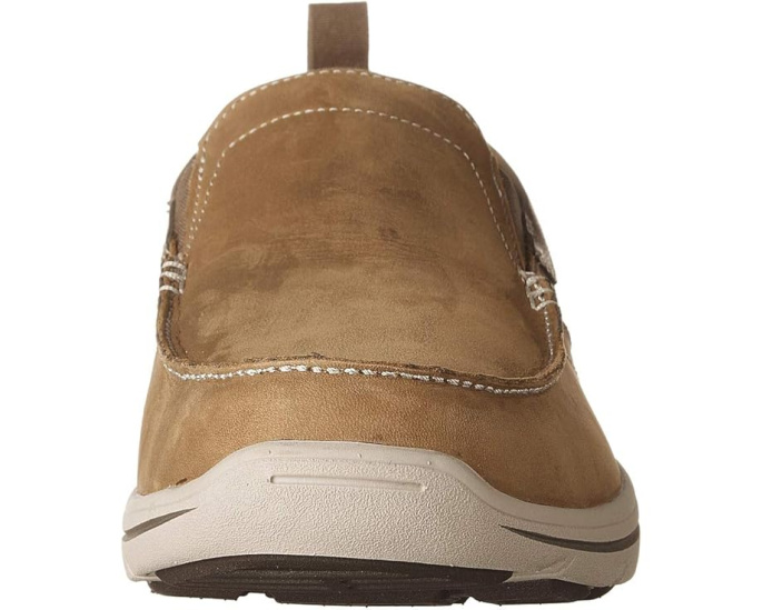 SKECHERS мокасины Relaxed Fit Harper - Forde из натуральной кожи