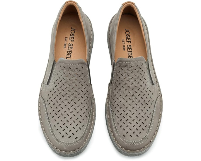 Кроссовки Josef Seibel Ruben 27 из нубука с перфорацией и ручной строчкой